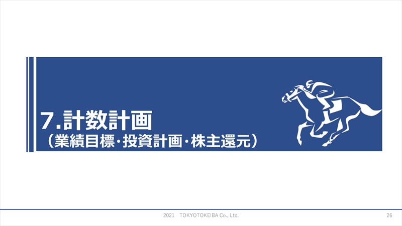 7.計数計画（業績目標・投資計画・株主還元